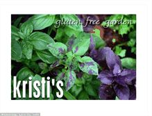 Tablet Screenshot of glutenfreegardengoddess.blogspot.com