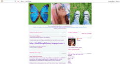 Desktop Screenshot of butterfliesandchucks.blogspot.com