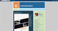 Desktop Screenshot of cinemathematics.blogspot.com