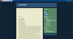 Desktop Screenshot of markbleier.blogspot.com