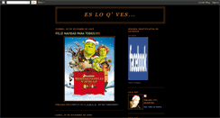Desktop Screenshot of esloqves.blogspot.com