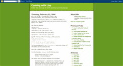 Desktop Screenshot of cooking-with-lisp.blogspot.com