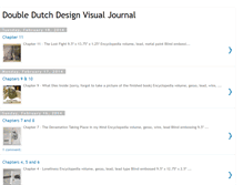 Tablet Screenshot of dddvisualjournal.blogspot.com
