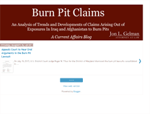 Tablet Screenshot of burnpitclaims.blogspot.com