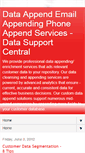 Mobile Screenshot of datasupportcentral.blogspot.com