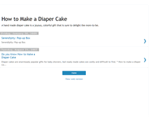 Tablet Screenshot of howtomakeadiapercake.blogspot.com