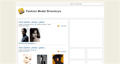 Desktop Screenshot of fashionmodeldirectorys.blogspot.com