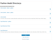 Tablet Screenshot of fashionmodeldirectorys.blogspot.com