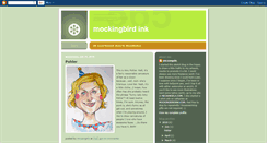 Desktop Screenshot of mockingbirdink.blogspot.com