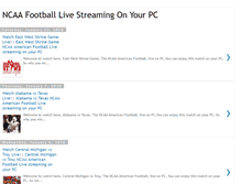 Tablet Screenshot of ncaafootballtv.blogspot.com