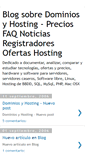 Mobile Screenshot of dominiosyhosting.blogspot.com