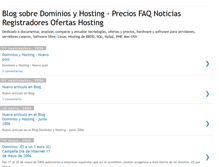 Tablet Screenshot of dominiosyhosting.blogspot.com