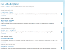 Tablet Screenshot of not-little-england.blogspot.com