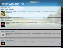 Tablet Screenshot of fantasywallpaperfree.blogspot.com