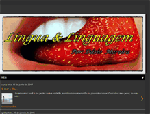 Tablet Screenshot of linguaelinguagemdedasio.blogspot.com