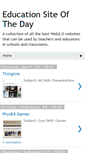Mobile Screenshot of educationsiteoftheday.blogspot.com
