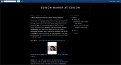 Desktop Screenshot of edisonmanor.blogspot.com