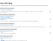 Tablet Screenshot of danielghill.blogspot.com
