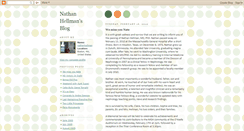 Desktop Screenshot of nathanhellman.blogspot.com