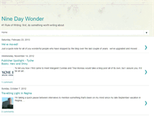 Tablet Screenshot of ninedaywonder.blogspot.com