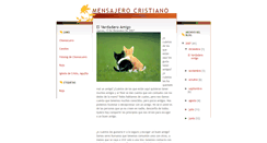 Desktop Screenshot of mensajerocristiano.blogspot.com