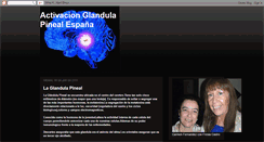 Desktop Screenshot of activacionglandulapineal.blogspot.com