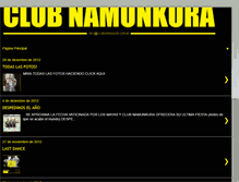 Tablet Screenshot of clubnamunkura.blogspot.com