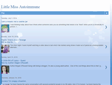 Tablet Screenshot of littlemissautoimmune.blogspot.com