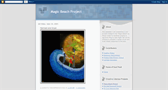 Desktop Screenshot of magicbeach.blogspot.com