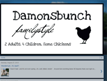 Tablet Screenshot of damonsbunch.blogspot.com