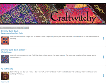 Tablet Screenshot of craftwitchy.blogspot.com