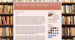 Desktop Screenshot of musingspassingby.blogspot.com