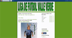 Desktop Screenshot of ligavalleverde.blogspot.com