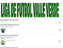 Tablet Screenshot of ligavalleverde.blogspot.com