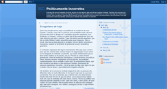 Desktop Screenshot of politicamente-incorretos.blogspot.com