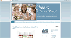 Desktop Screenshot of cheerstosaving.blogspot.com