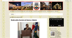 Desktop Screenshot of informedomunicipio.blogspot.com