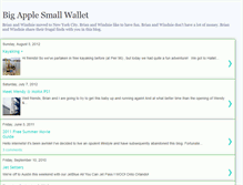 Tablet Screenshot of bigapplesmallwallet.blogspot.com