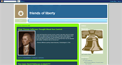 Desktop Screenshot of friendsofliberty.blogspot.com