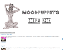 Tablet Screenshot of moodpuppet.blogspot.com