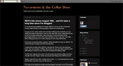 Desktop Screenshot of nevermoreandthecellardoor.blogspot.com