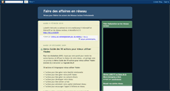 Desktop Screenshot of fairedesaffairesenreseau.blogspot.com