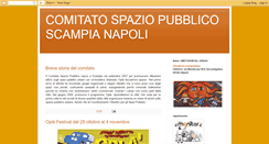 Desktop Screenshot of comitatospaziopubblico.blogspot.com