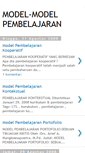 Mobile Screenshot of model-pembelajaran.blogspot.com