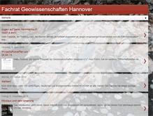 Tablet Screenshot of fsgeowihannover.blogspot.com