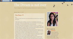 Desktop Screenshot of dreamnotover-ncj.blogspot.com