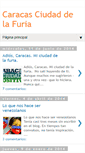 Mobile Screenshot of caracasciudaddelafuria.blogspot.com
