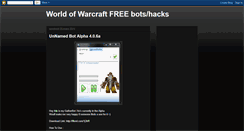 Desktop Screenshot of freewowbotss.blogspot.com