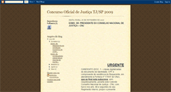 Desktop Screenshot of concursooficialdejusticatjsp.blogspot.com