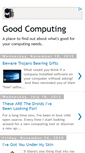 Mobile Screenshot of goodcomputing.blogspot.com